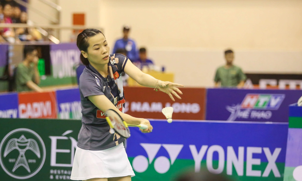 Badminton player Nguyen Thuy Linh finishes runner-up at Vietnam Open 2025